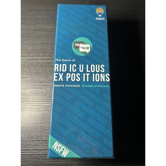Gray Matters Ridiculous Expositions The Party Game for Adults New Sealed - Picture 1 of 2